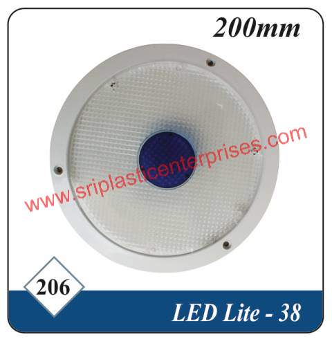 LED LITE-38 (WITH BOTTOM )(P.C GLASS)